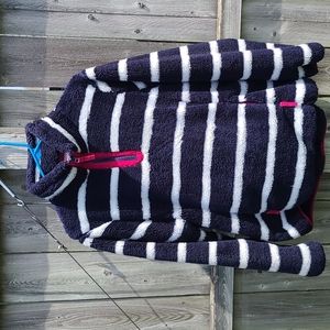 Teddybear Fleece Pullover 1/4 Zip with Zip Pockets